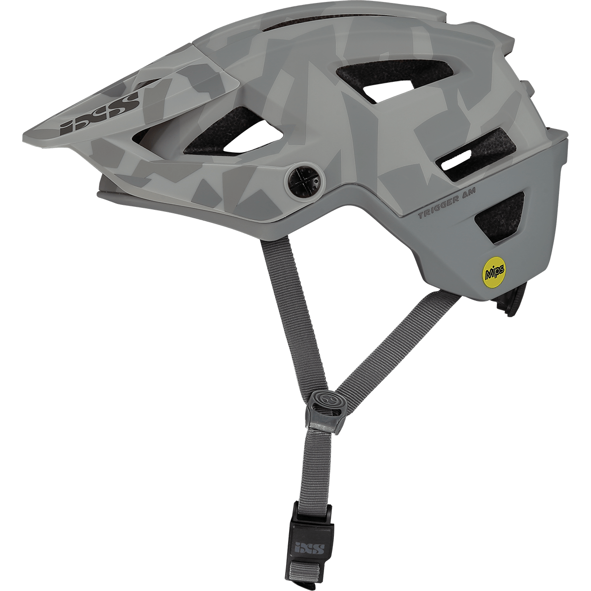 iXS Casco Trigger AM MIPS Camo Gris - Riders Republic