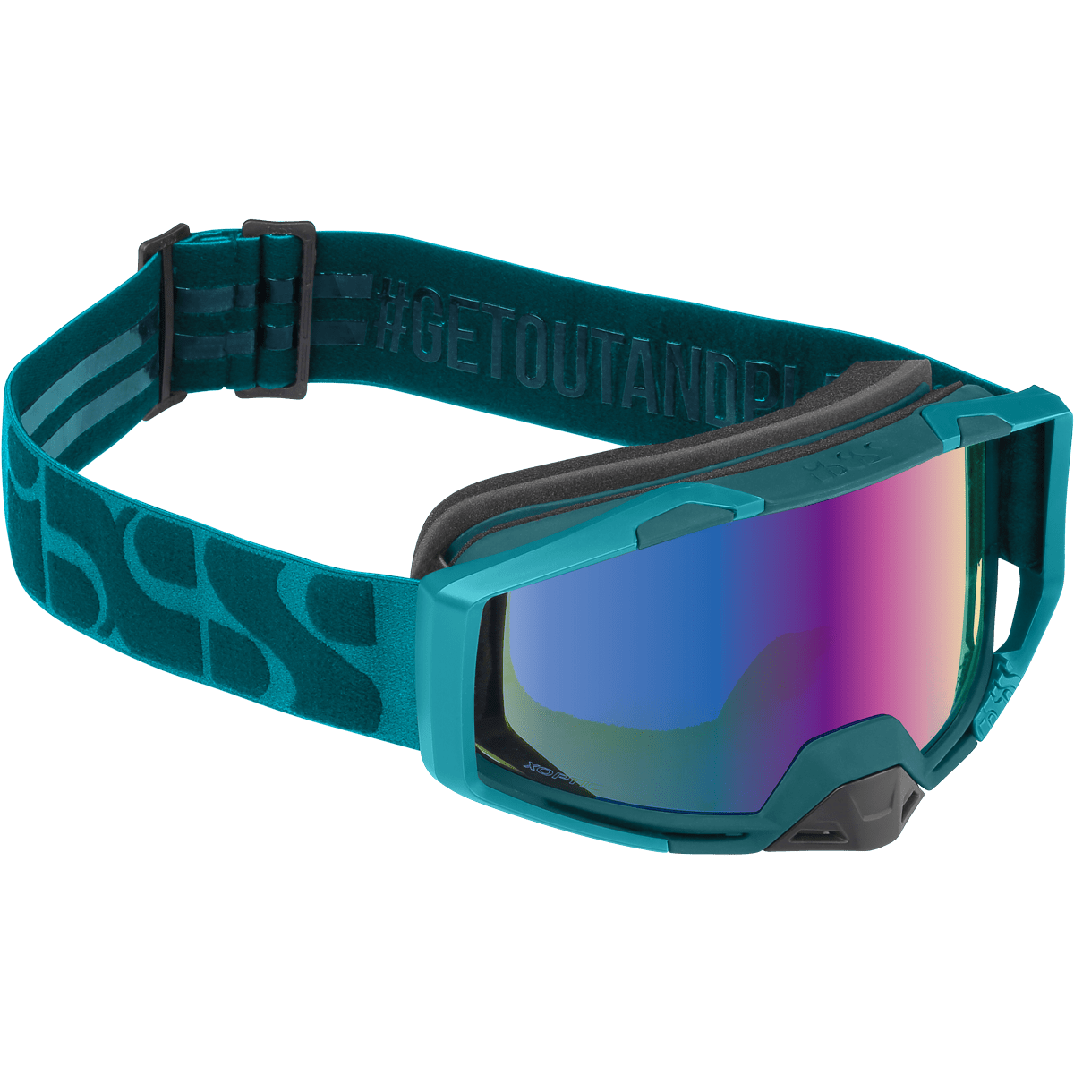 iXS Goggles Trigger Everglade - Espejo Cobalto - Riders Republic