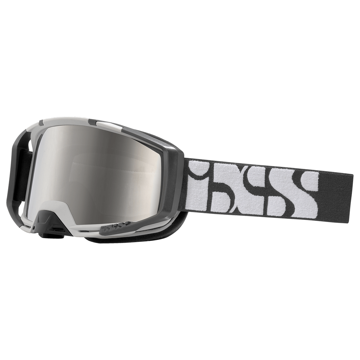 iXS Googles Trigger White - Espejo Plateado Low Profile - Riders Republic